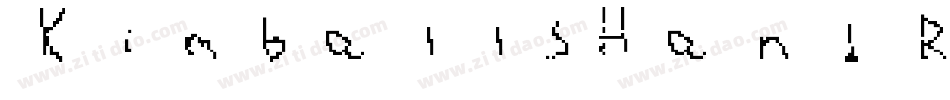 KimballsHand Regular字体转换